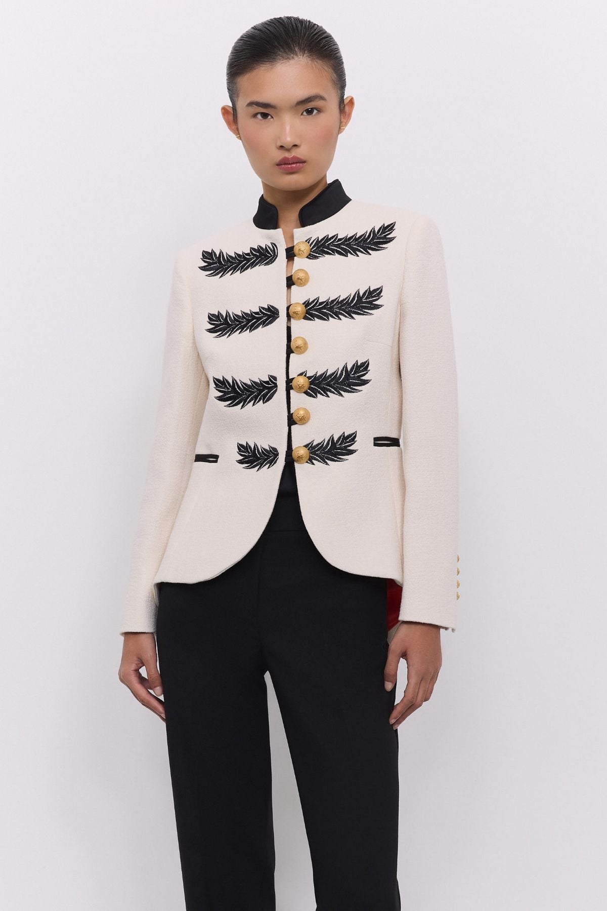 Off-White Embroidered Blazer Renata Love - Limited Edition - THE EXTREME COLLECTION
