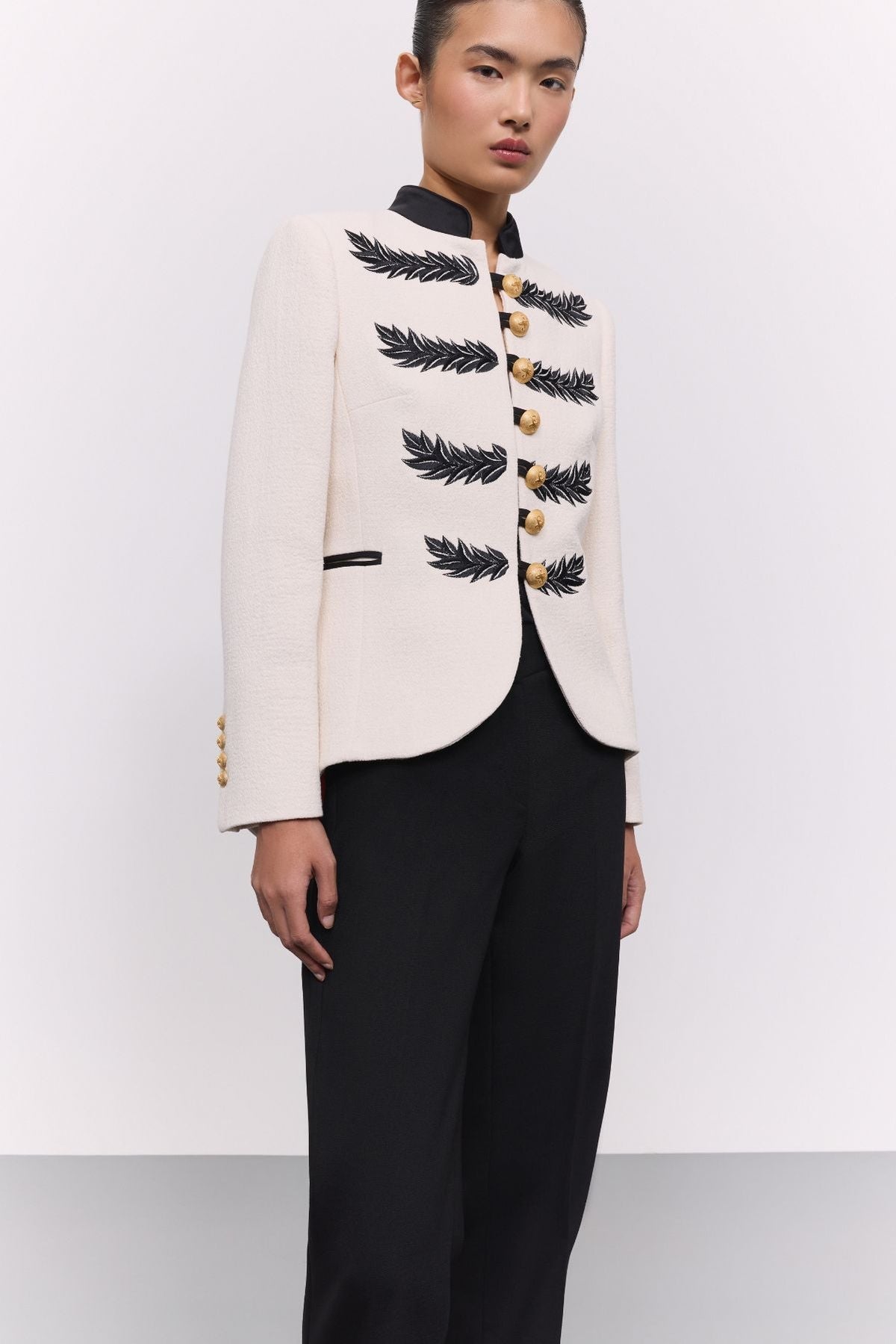 Off-White Embroidered Blazer Renata Love - Limited Edition - THE EXTREME COLLECTION