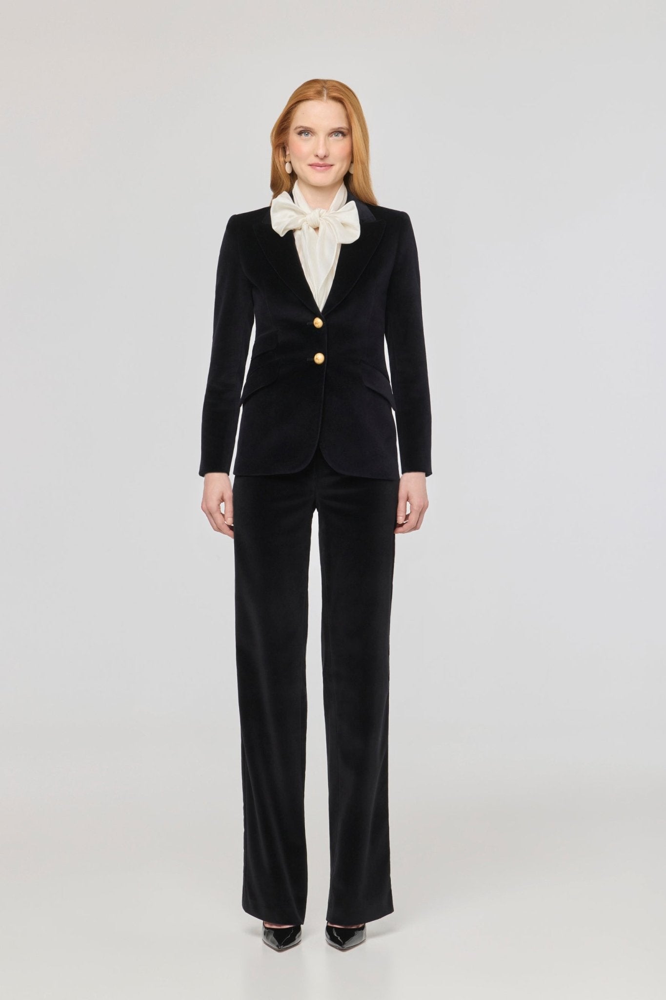 Oliva Black Velvet Blazer - Limited Edition - THE EXTREME COLLECTION