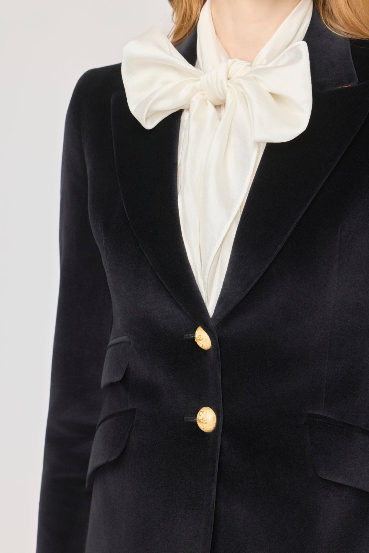 Oliva Black Velvet Blazer - Limited Edition - THE EXTREME COLLECTION