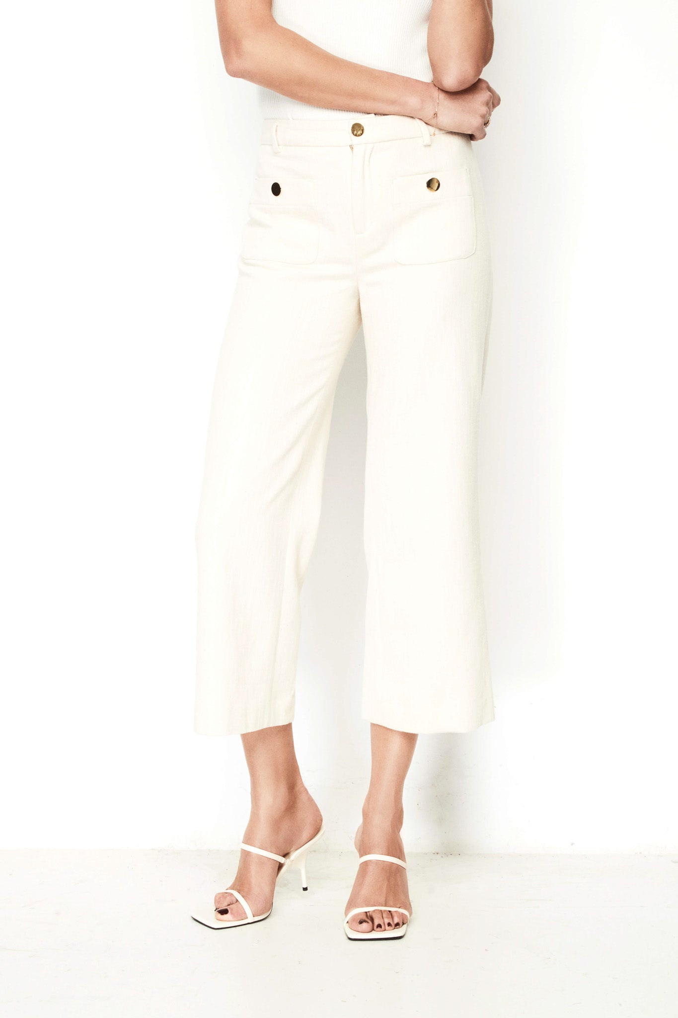 CULOTTE PANTS WITH POPPY POCKETS