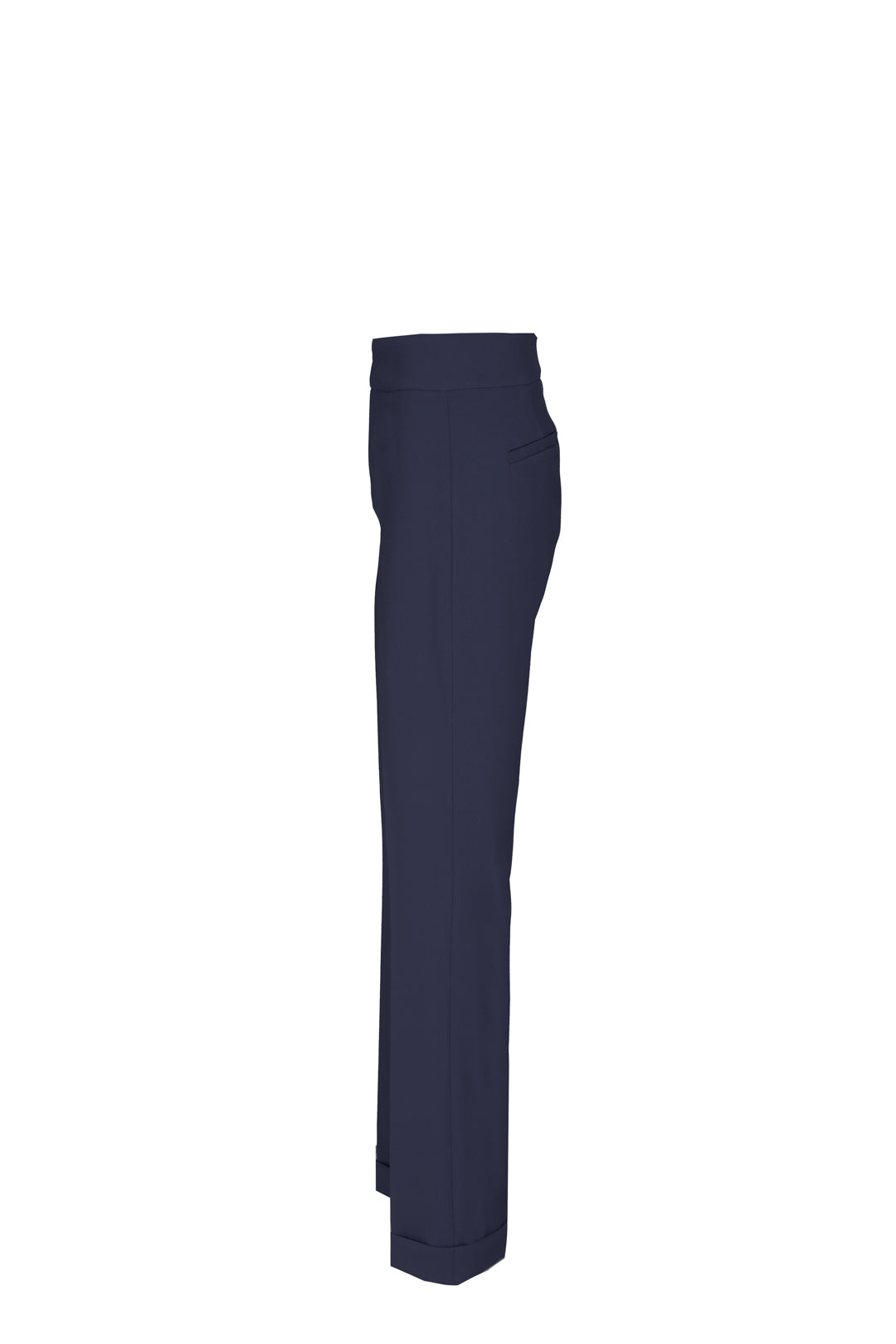 ATELIER NAVY BUCKLE PANTS