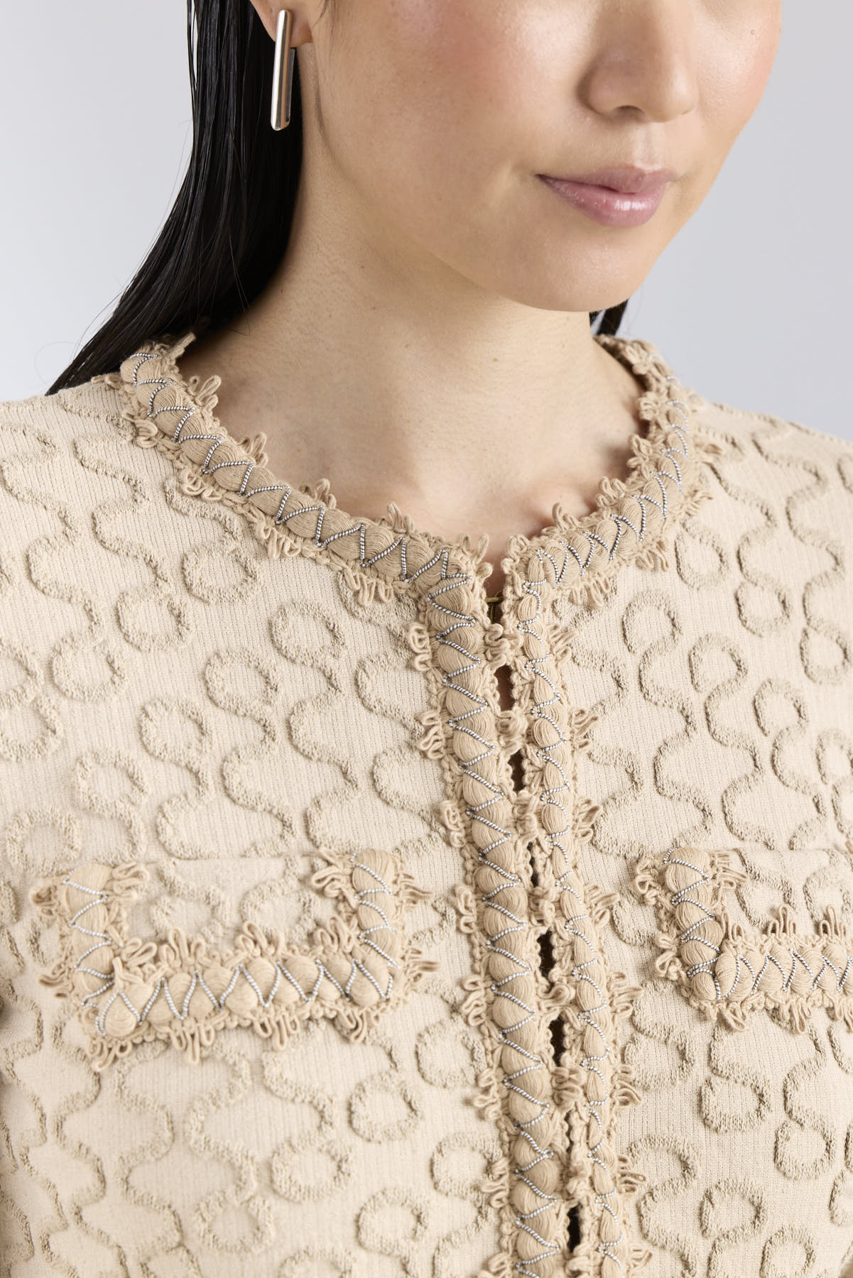 Paola Embroidered Knit Jacket - Limited Edition - THE EXTREME COLLECTION