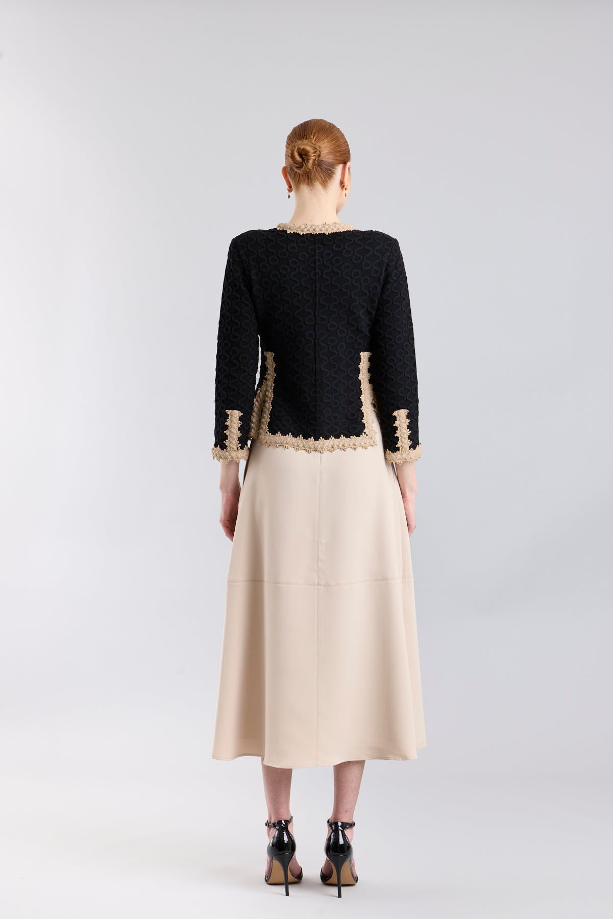 Paola Raised Embroidery Knit Jacket - Limited Edition - THE EXTREME COLLECTION