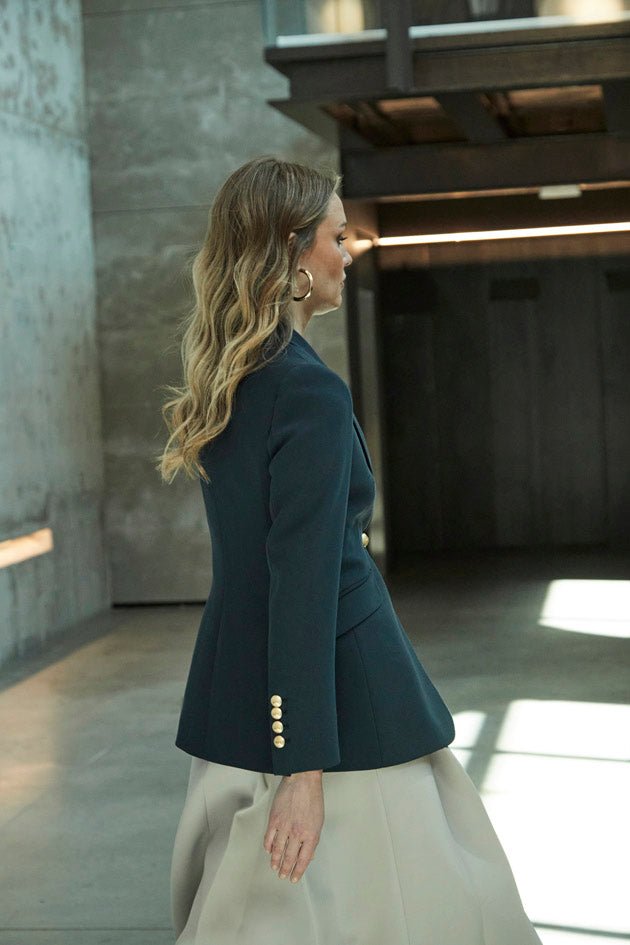 PARIS NAVY ONE - BUTTON BLAZER - THE EXTREME COLLECTION