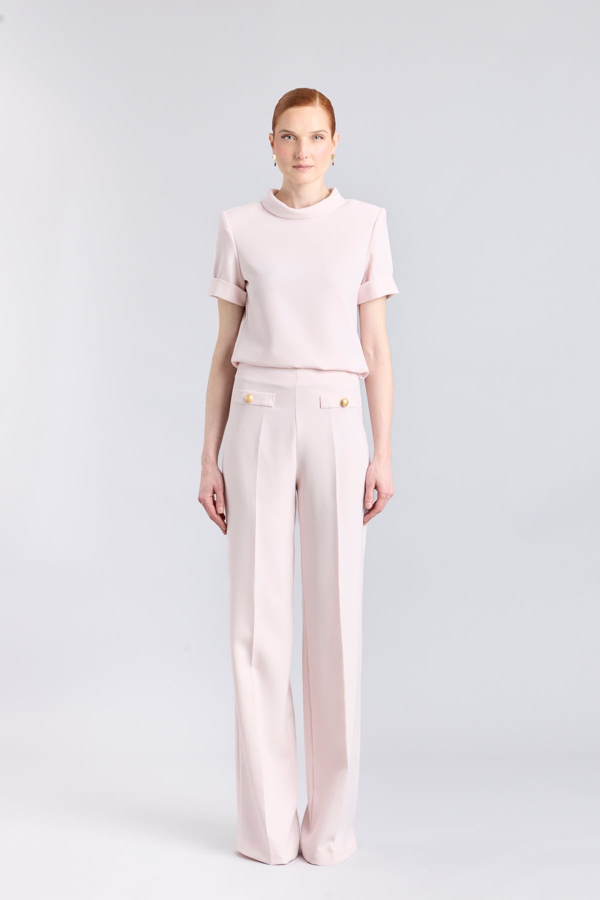 Pink Perkins Collar Top - Limited Edition - THE EXTREME COLLECTION