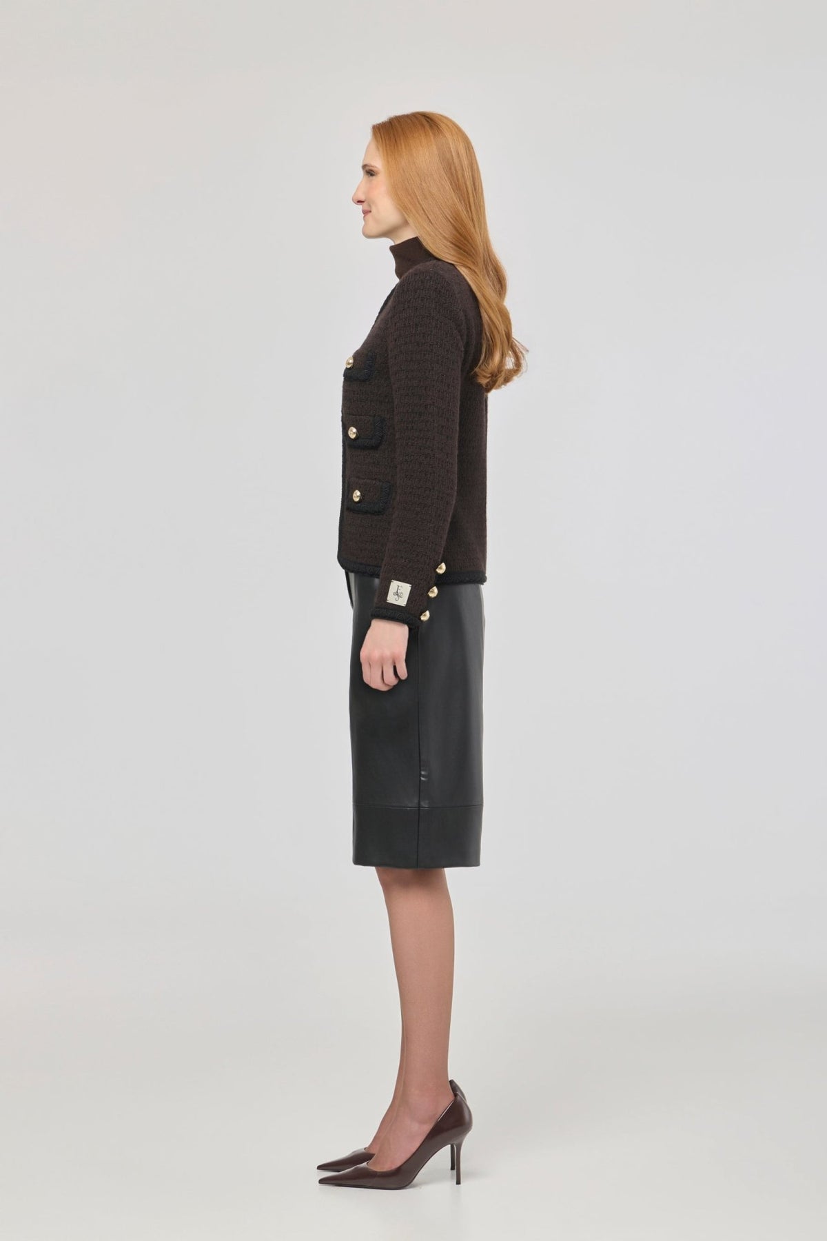 Preston Brown Knit Jacket - Limited Edition - THE EXTREME COLLECTION