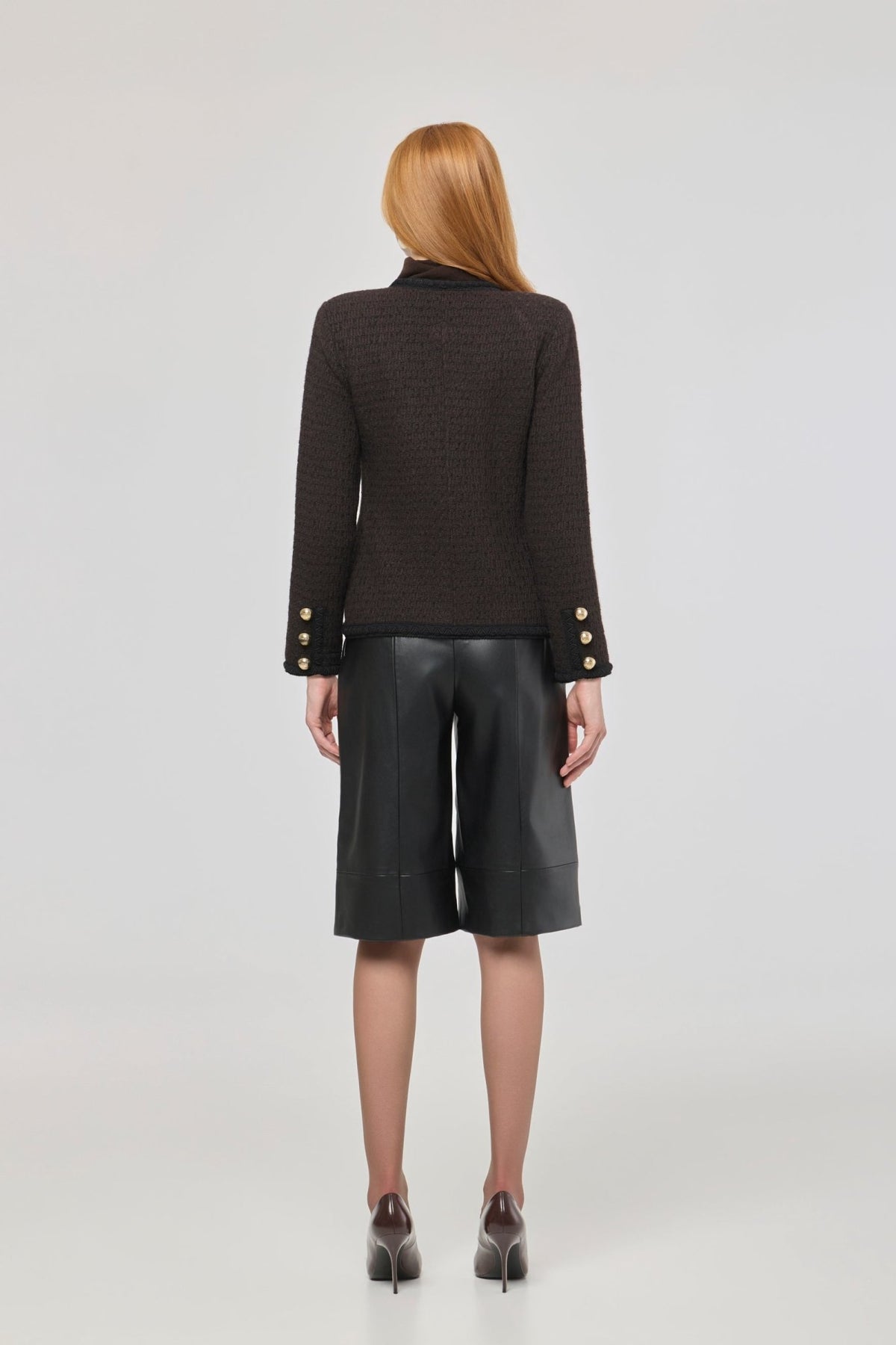 Preston Brown Knit Jacket - Limited Edition - THE EXTREME COLLECTION