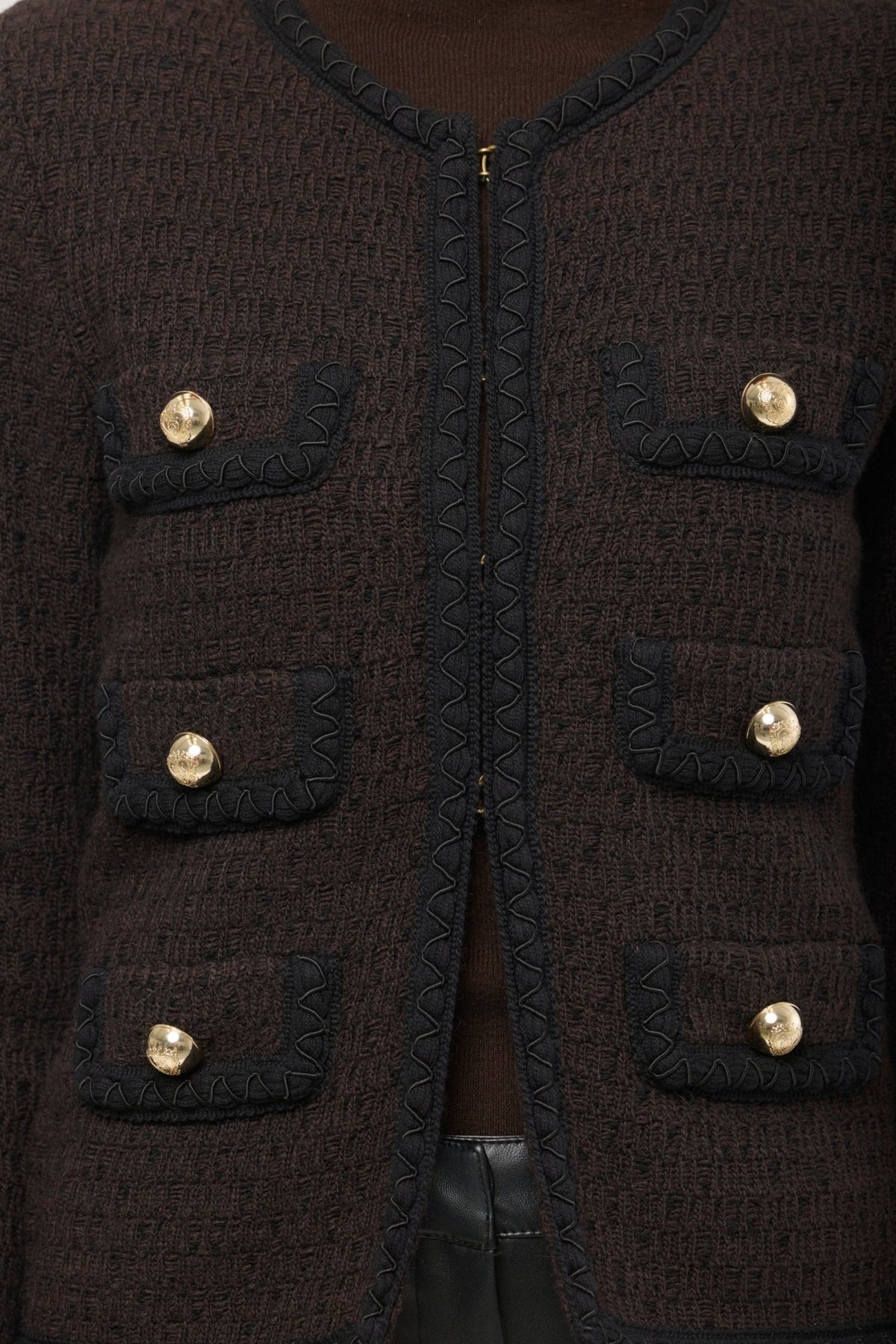 Preston Brown Knit Jacket - Limited Edition - THE EXTREME COLLECTION