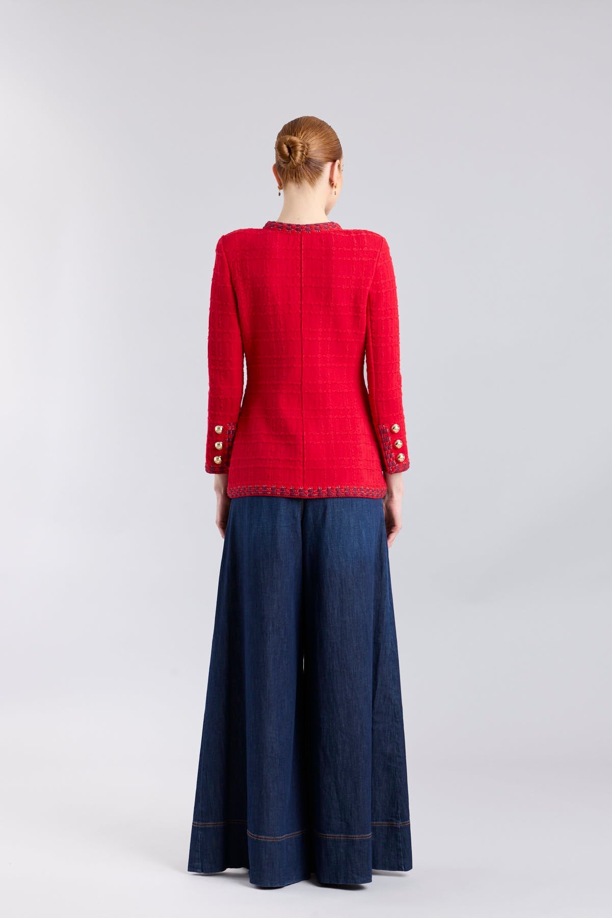 Prince Structured Red Knit Jacket - Limited Edition - THE EXTREME COLLECTION