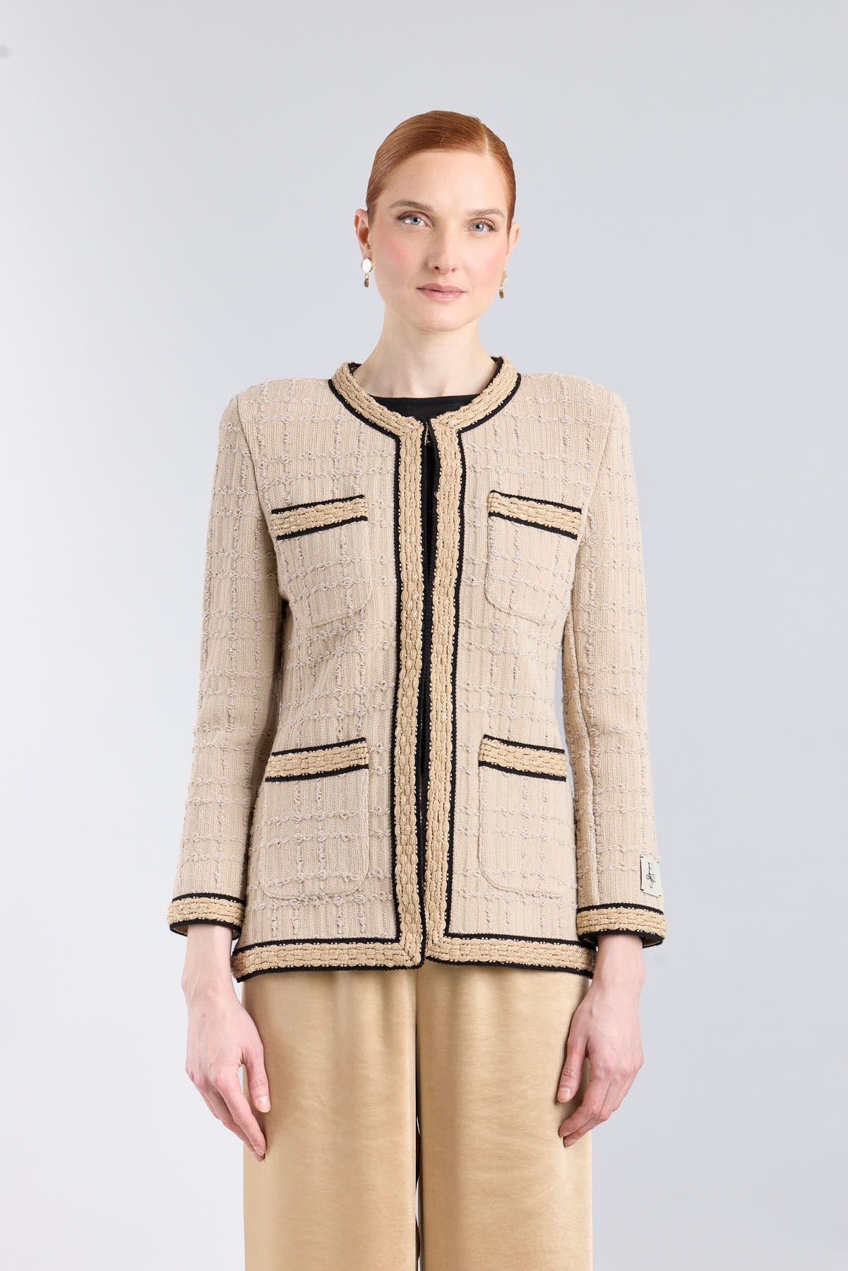 Prince Tweed - Knit Structured Jacket - Limited Edition - THE EXTREME COLLECTION