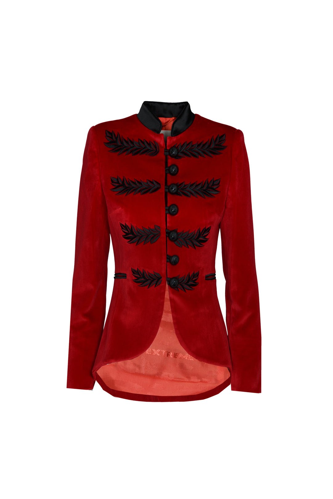 RENATA VELVET RED BLAZER - THE EXTREME COLLECTION