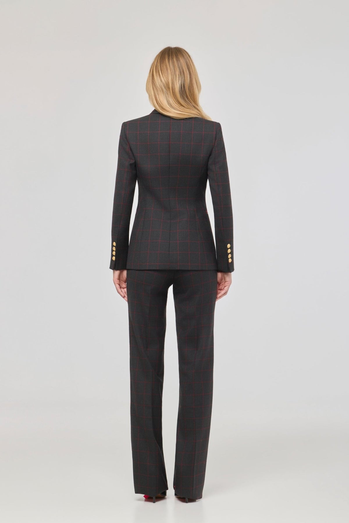 Rowan Wool Blazer with Contrast Lapel - Limited Edition - THE EXTREME COLLECTION