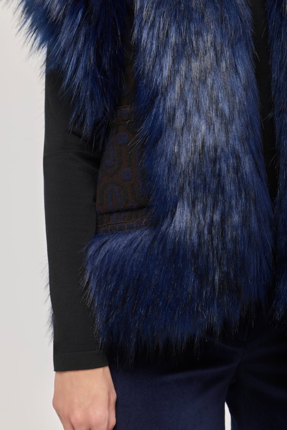 Theodoro Knit Vest with Faux Fur - Limited Edition - THE EXTREME COLLECTION