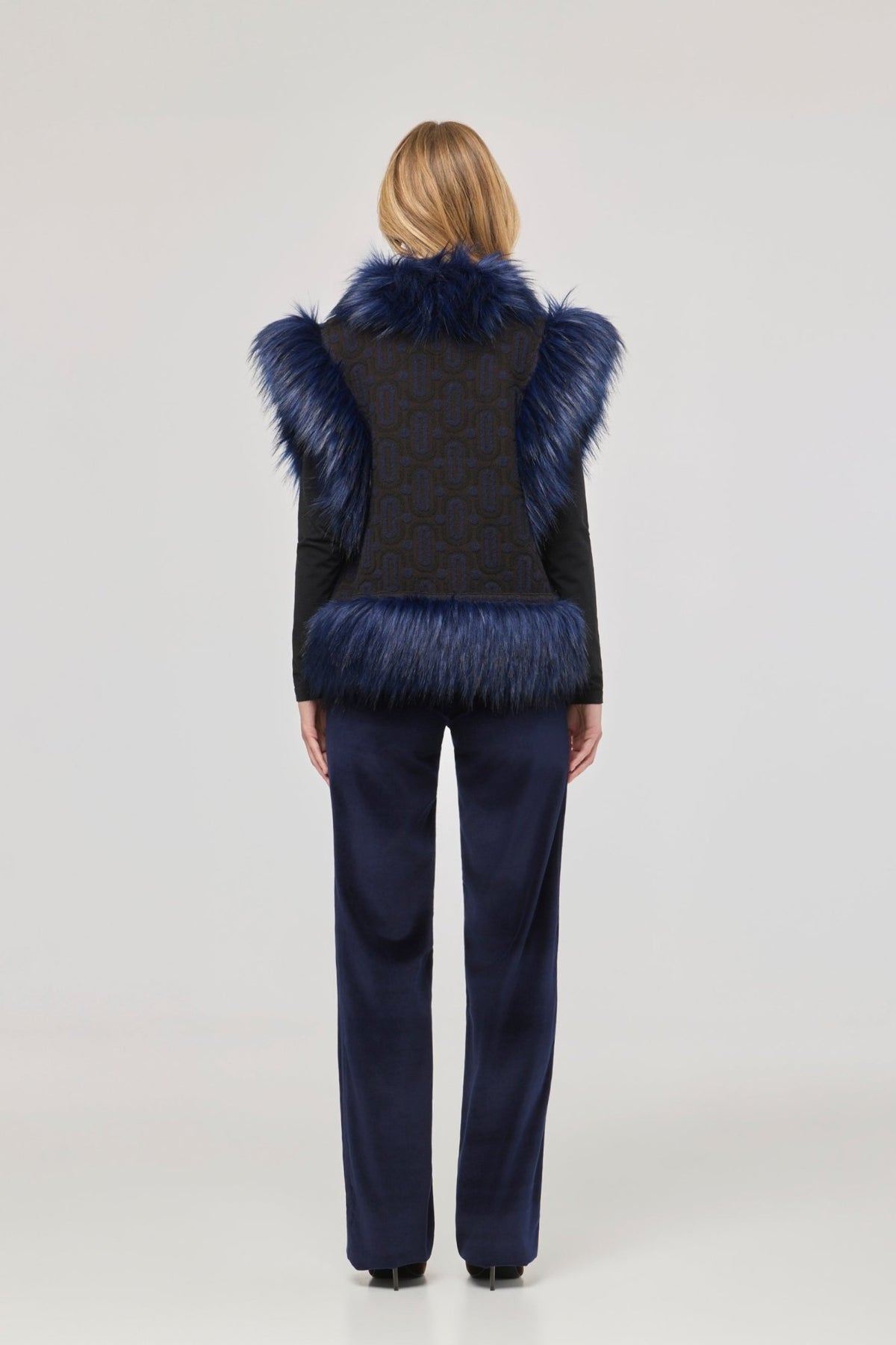 Theodoro Knit Vest with Faux Fur - Limited Edition - THE EXTREME COLLECTION
