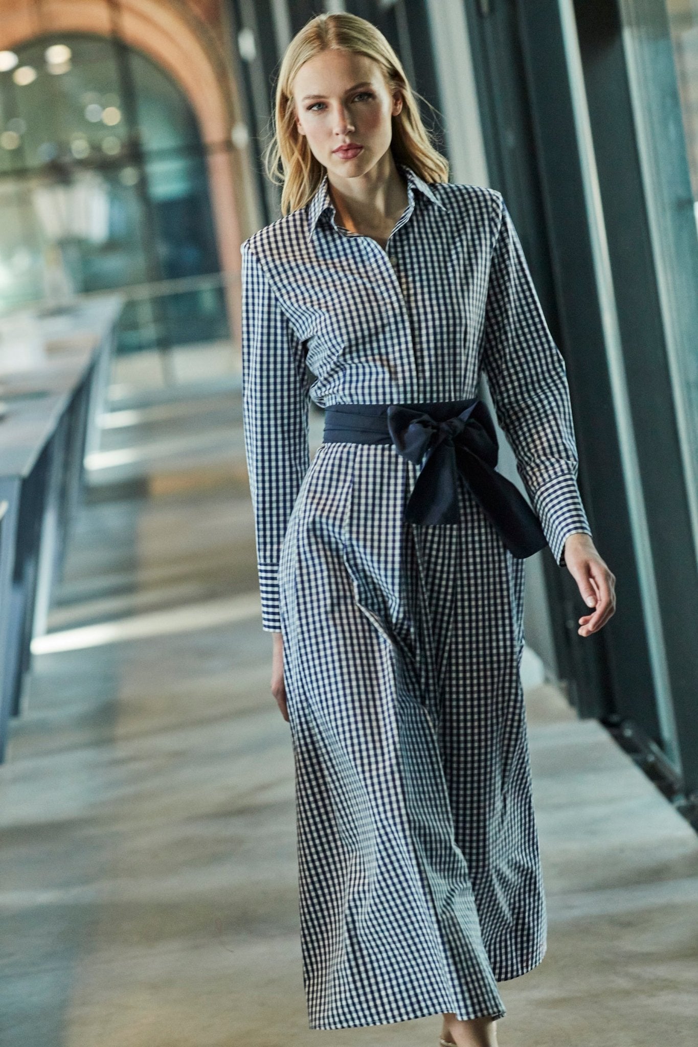 VESTIDO CAMISERO CUADROS VICHY CORNELIA - THE EXTREME COLLECTION