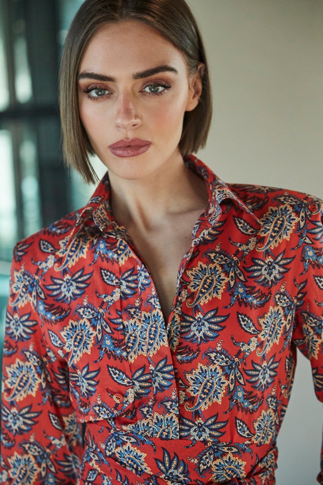 VESTIDO CORNELIA LIBERTY LONDON NARANJA - THE EXTREME COLLECTION