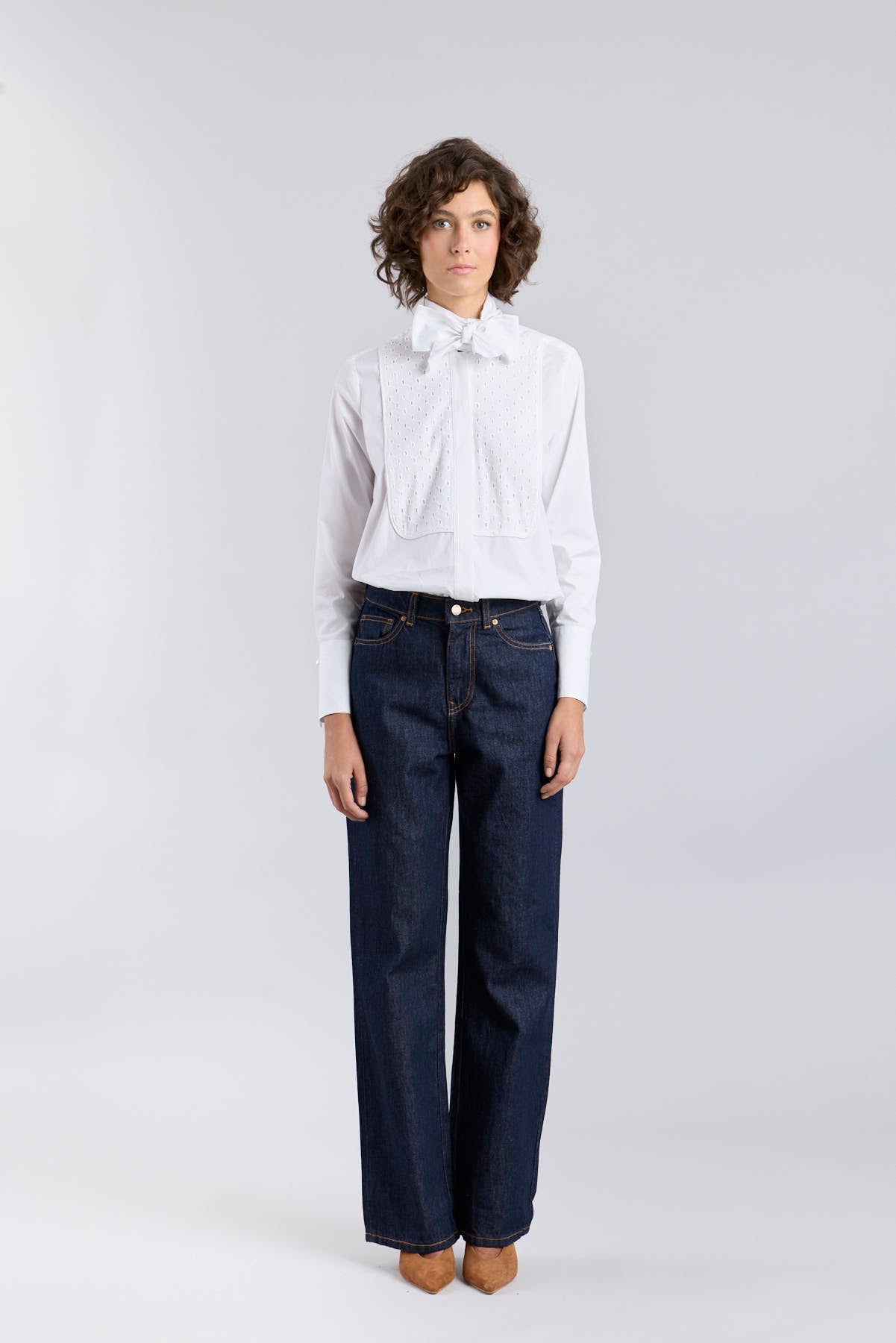 White Bow Blouse Bastian - Limited Edition - THE EXTREME COLLECTION