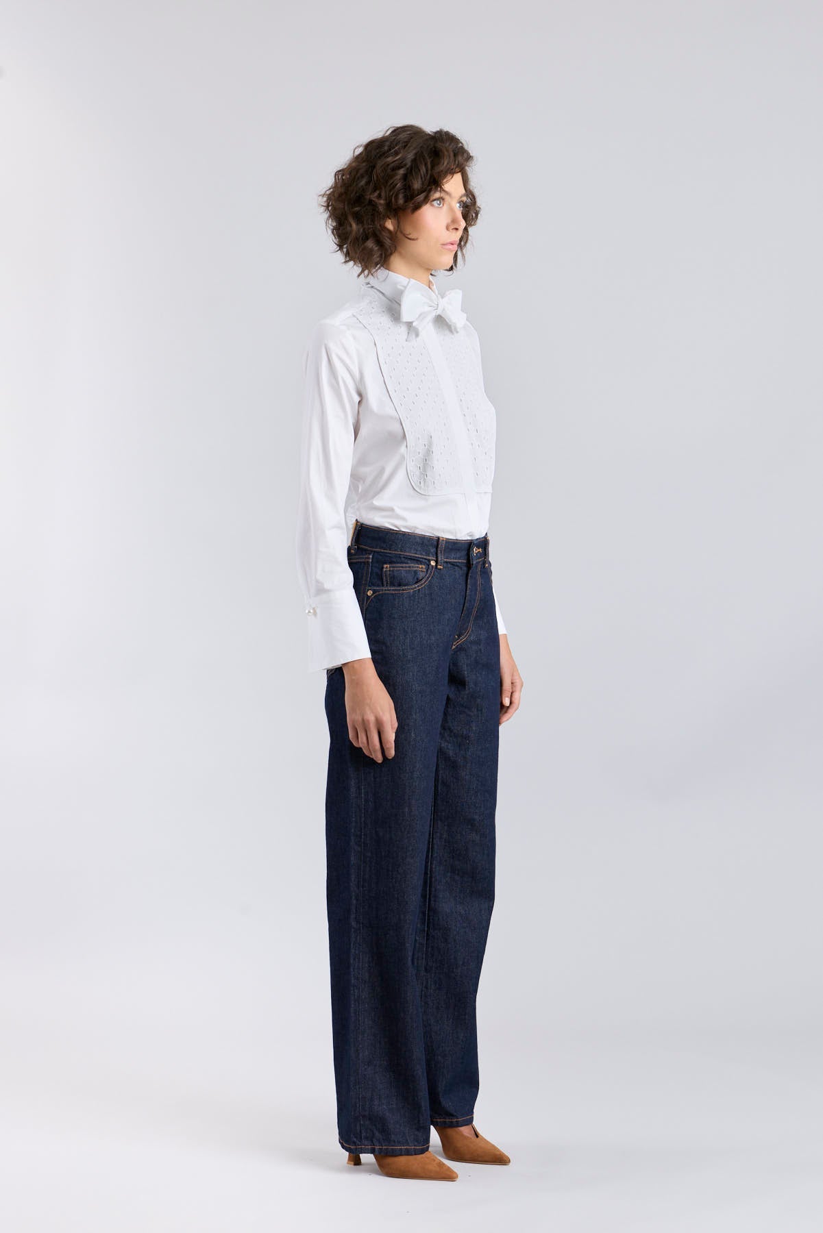 White Bow Blouse Bastian - Limited Edition - THE EXTREME COLLECTION