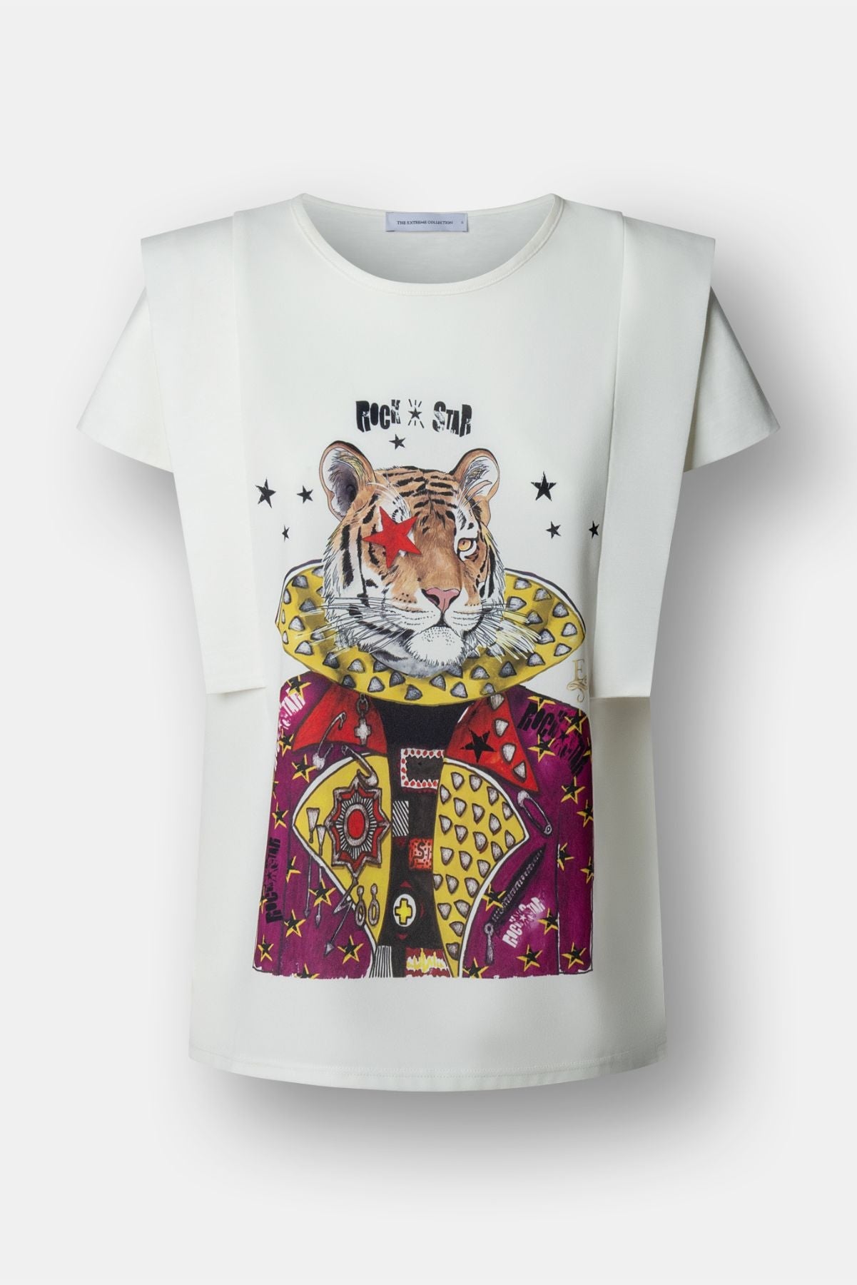 White Tiger Print T-Shirt - Limited Edition - THE EXTREME COLLECTION